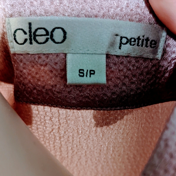 | CLEO | Sleeveless Blouse | Metallic Pink | Small - Picture 9 of 9